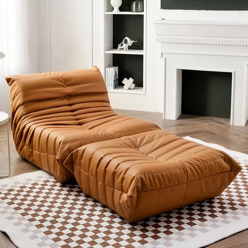 Stylish Caterpillar Recliner Sofa - Perfect for Living Room, Balcony, and Relaxation