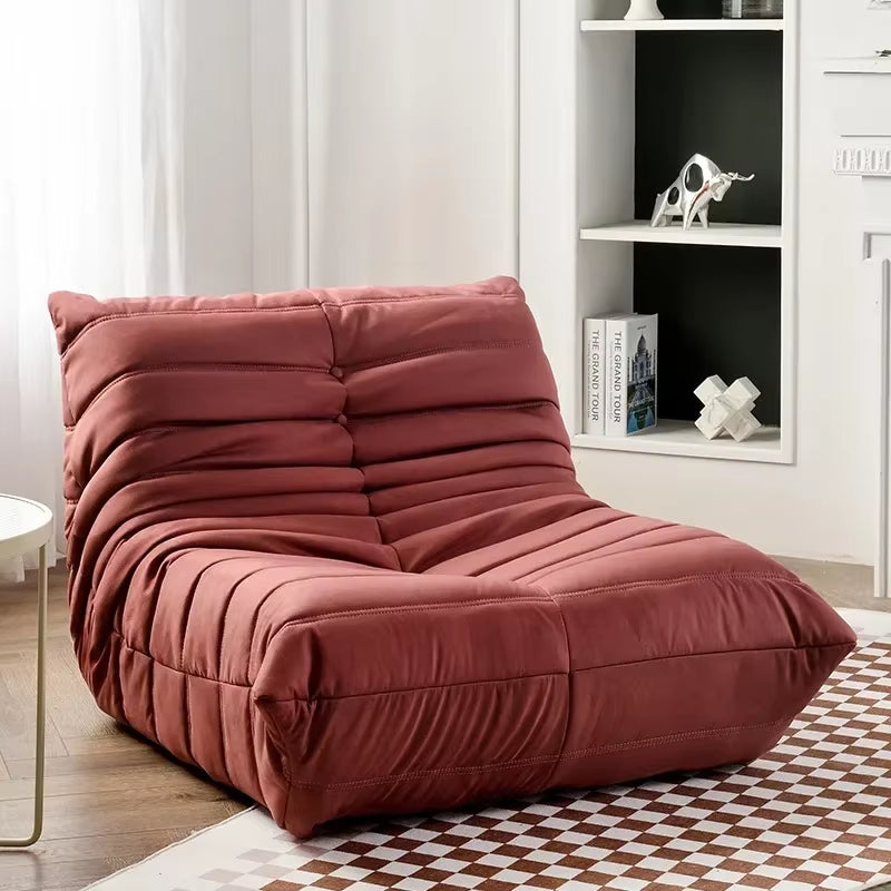 Stylish Caterpillar Recliner Sofa - Perfect for Living Room, Balcony, and Relaxation