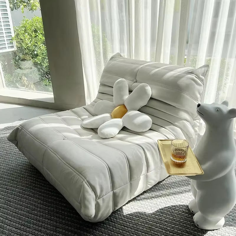 Stylish Caterpillar Recliner Sofa - Perfect for Living Room, Balcony, and Relaxation
