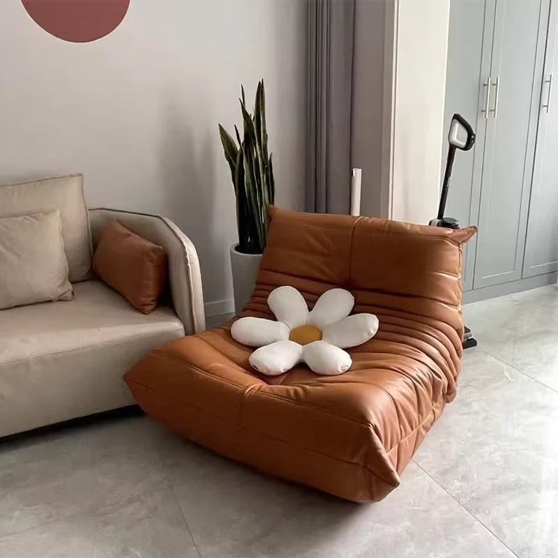 Stylish Caterpillar Recliner Sofa - Perfect for Living Room, Balcony, and Relaxation