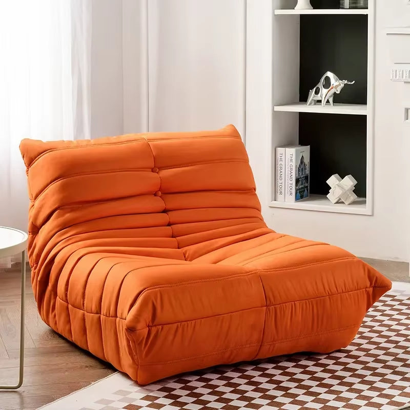 Stylish Caterpillar Recliner Sofa - Perfect for Living Room, Balcony, and Relaxation
