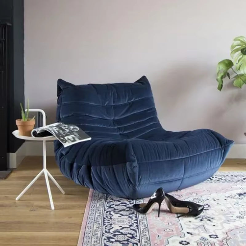 Stylish Caterpillar Recliner Sofa - Perfect for Living Room, Balcony, and Relaxation